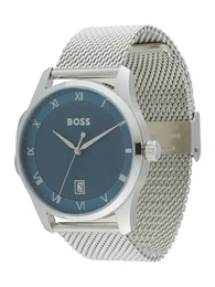 Uhr navy / silber