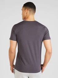 ALPHA INDUSTRIES T-Shirt graphit/hellrot