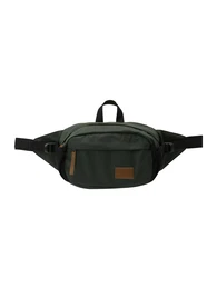 Gürteltasche braun / dunkelgrün