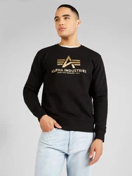 ALPHA INDUSTRIES Sweatshirt gold/schwarz