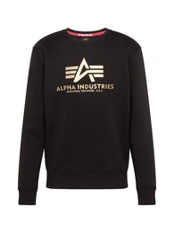 Sweatshirt gold / schwarz
