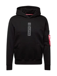 Sweatshirt grau / rot / schwarz / wei