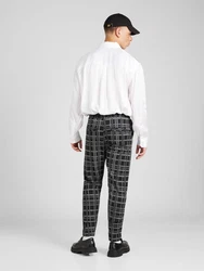 Denim Project Hose 'Ponte Roma' grau/dunkelgrau/schwarz