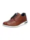 Rieker Schnrschuh navy / cognac