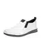 Rieker Slip On schwarz / weiß