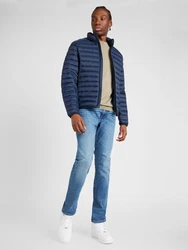 SELECTED HOMME Rundhalspullover Berg stone