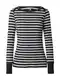 Ragwear Tričko 'AGATTKA MARINA'  černá / bílá