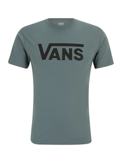 VANS T-Shirt 'CLASSIC' rauchblau/schwarz