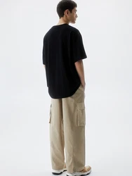 Pull&Bear Cargohose beige