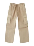 Pull&Bear Cargohose beige