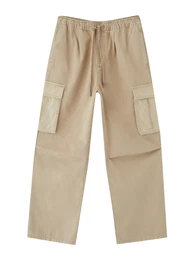 Cargohose beige