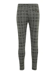 Denim Project Hose 'Ponte Roma' grau/dunkelgrau/rot/schwarz