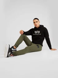 ALPHA INDUSTRIES Sweatshirt schwarz/weiß