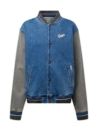 Jacke blue denim / grau / wei