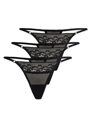 Tanga 'Erori' černá