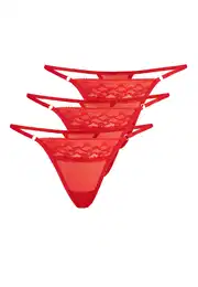 Tanga gaćice 'Erori' crvena