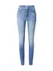 Tommy Jeans Džíny 'SYLVIA HIGH RISE SKINNY'  modrá džínovina / světle hnědá