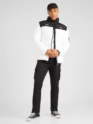 ELLESSE Jacke NEBULA PADDED JACKET orange/rot/schwarz/weiß