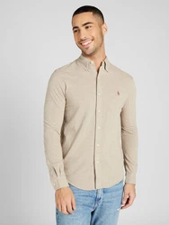 Polo Ralph Lauren Hemd beigemeliert/braun