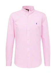 Hemd navy / pink / wei
