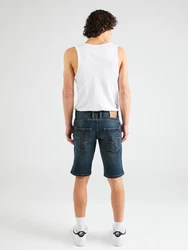 INDICODE JEANS Shorts Kaden Holes blue denim