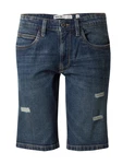 INDICODE JEANS Shorts Kaden Holes blue denim