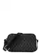 GUESS Umhängetasche grau / schwarz