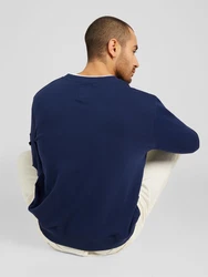 ALPHA INDUSTRIES Sweatshirt navy / rot / weiß