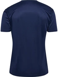 hummel Kurzarmshirt hmlAUTHENTIC PL JERSEY marine/weiß
