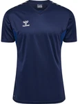 hummel Kurzarmshirt hmlAUTHENTIC PL JERSEY marine/weiß
