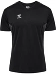 hummel Kurzarmshirt hmlAUTHENTIC PL JERSEY schwarz/weiß hummel Kurzarmshirt hmlAUTHENTIC PL JERSEY schwarz/weiß