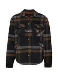Brixton Jacke 'DURHAM' braun/dunkelgrau/schwarz