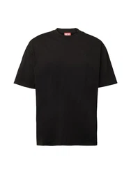 DIESEL T-Shirt BOGGY-MEGOVAL schwarz/weiß