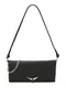Zadig & Voltaire Torba za čez ramo 'ROCK'  črna / srebrna