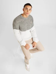 Denim Project Pullover hellgrau/graumeliert