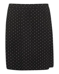 Sukně 'Rachel' černá / bílá