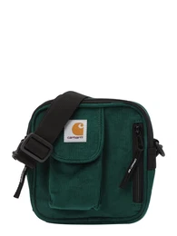 Tasche 'Essentials' dunkelgrün / orange / schwarz / offwhite