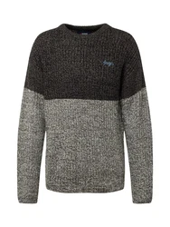 Denim Project Pullover anthrazit/graumeliert