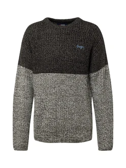 Denim Project Pullover anthrazit/graumeliert