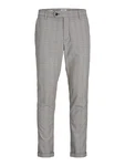 JACK & JONES Hose 'Marco Connor' braunmeliert / offwhite