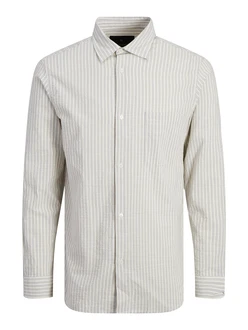 JACK & JONES Hemd PHOENIX dunkelgrau/weiß JACK & JONES Hemd PHOENIX dunkelgrau/weiß