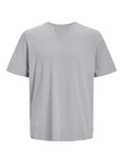 Jack & Jones T-Shirt JJEORGANIC BASIC TEE SS O-NECK NOOS grau