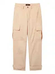 Džíny s kapsami béžová