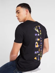 Alpha Industries T-Shirt Backprint T Camo Print gelb/lila/orange/schwarz