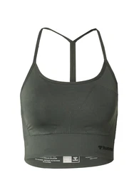 Sportski top 'Tiffy' maslinasta / crna
