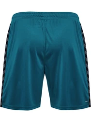 Hummel Sportshorts 'Authentic' cyanblau/grau/hellgrn/schwarz
