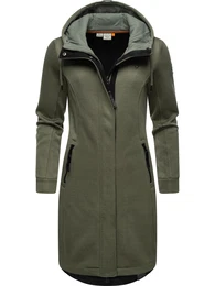 Přechodný kabát zelená
