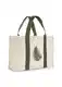 LASCANA Shopper torba  bež / zelena