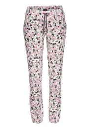 Pyžamové kalhoty 'Dreams' šedá / růžová / černá / bílá