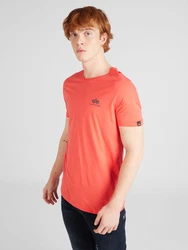 ALPHA INDUSTRIES T-Shirt melone/schwarz